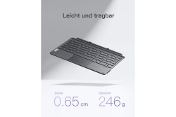 inateck Keyboard Surface gray Surface GO 1-4 Com. QWERTZ