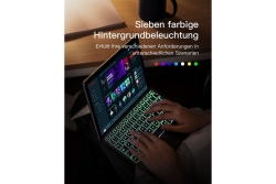 inateck Keyboard Surface gray Surface GO 1-4 Com. QWERTZ