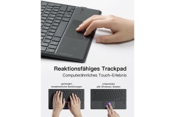 inateck Keyboard Surface gray, Sureface GO 1-4 Com. QWERTZ
