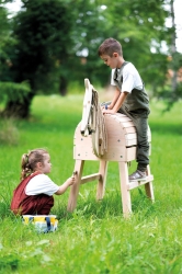 Spielzeug Pferdepflege-Set mit Tasche