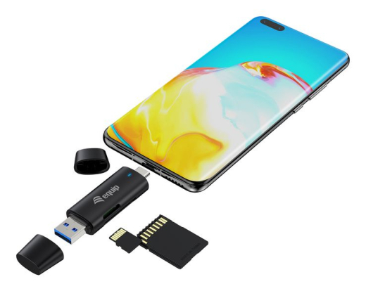 Equip Dual Connector USB-C/-A/SD/Micro SD 5Gbps