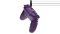 PDP Controller Afterglow Wave wireless purple Switch