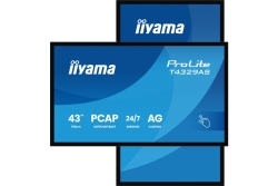 IIYAMA 108cm (42.5) T4329AS-B1AG 16:9 M-Touch 2xHDMI+UBS-C