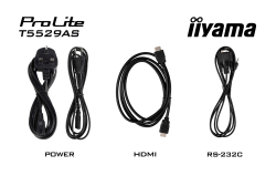 IIYAMA 139.0cm(55) T5529AS-B1AG 16:9 M-Touch 2xHDMI+UBS-C...