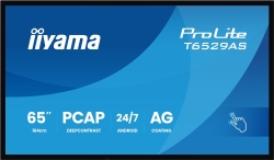 IIYAMA 164.0cm(64,5) T6529AS-B1AG 16:9 M-Touch 2xHDMI+USB-C (Speditionsversand)