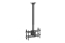 Equip Deckenhalterung 43-86/2TFT 50Kg Rücken->Rücken sw lite Retail