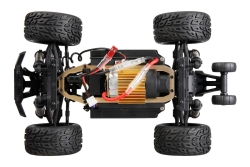 Amewi Hyper Go MAX20 Monstertruck Li-Po 750mAh blau/pink