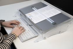 BakkerElkhuizen Dokumentenhalter FlexDesk 640 ComfortRead...