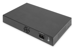 DIGITUS Switch 16-Port Gigabit, 19 unmanaged schwarz