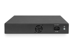 DIGITUS Switch 16-Port Gigabit, 19 unmanaged schwarz