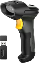 inateck Barcodescanner P7 Dark Gray Wireless 1D Laser