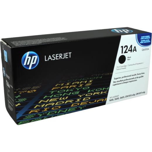 HP Toner Q6000A 124A schwarz