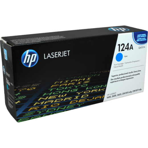 HP Toner Q6001A 124A cyan