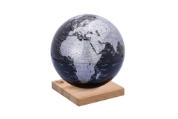 TROIKA Globus EXPLORER 360 schwarz, silberfarben,...