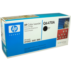 HP Toner Q6470A 501A schwarz