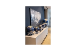 TROIKA Globus TERRA LIGHT blau, grün
