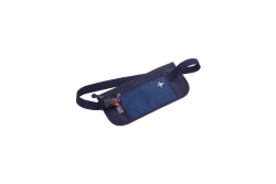 TROIKA Gürteltasche SICHERHEITSGURT blau