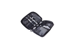 TROIKA Kabeltasche CONNECTED dunkelgrau