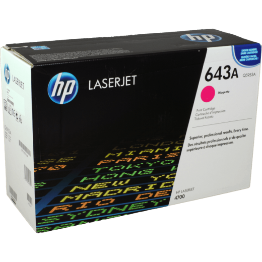 HP Toner Q5953A 643A magenta