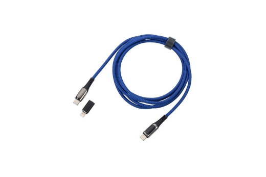 TROIKA Ladekabel SPEEDY XL blau