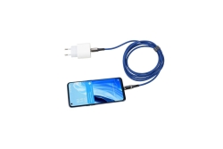 TROIKA Ladekabel SPEEDY XL blau
