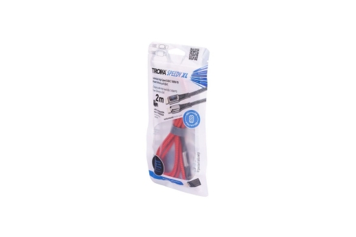 TROIKA Ladekabel SPEEDY XL rot