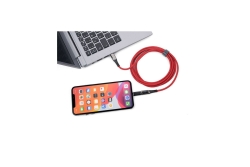 TROIKA Ladekabel SPEEDY XL rot