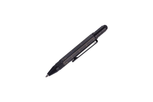 TROIKA Multi-Kugelschreiber LILIPUT TOOL PEN gold/schwarz