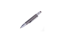 TROIKA Multitasking-Kugelschreiber LILIPUT TOOL PEN titan