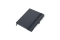 TROIKA Notizblock BLACK SLIMPAD A5 silberner Stift