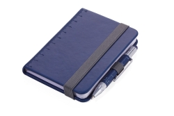 TROIKA Notizblock LILIPAD+LILIPUT TOOL PEN dunkelblau