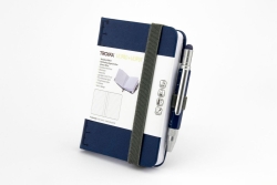 TROIKA Notizblock LILIPAD+LILIPUT TOOL PEN dunkelblau