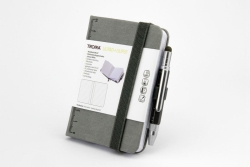 TROIKA Notizblock LILIPAD+LILIPUT TOOL PEN grau
