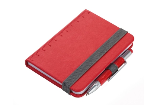 TROIKA Notizblock LILIPAD+LILIPUT TOOL PEN rot