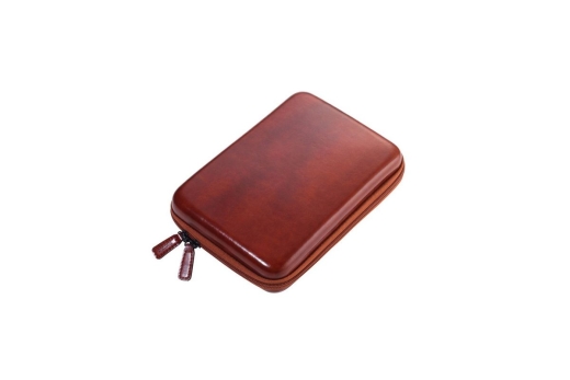 TROIKA Organizer-Etui BROWN TRAVEL CASE
