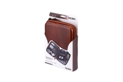 TROIKA Organizer-Etui BROWN TRAVEL CASE