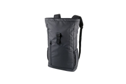 TROIKA Roll Top Rucksack TROIKA BLACK ROLL TOP