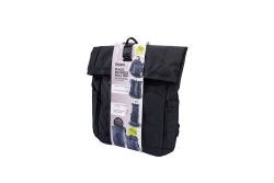 TROIKA Roll Top Rucksack TROIKA BLACK ROLL TOP