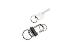 TROIKA Schlüsselanhänger 2-WAY KEY schwarz