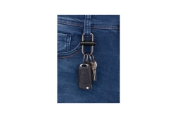TROIKA Schlüsselanhänger 2-WAY KEY schwarz