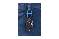 TROIKA Schlüsselanhänger 2-WAY KEY blau