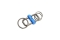 TROIKA Schlüsselanhänger 2-WAY KEY blau