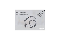 TROIKA Schnellladekabel TROIKA DREIZACK PRO
