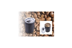 TROIKA Thermobecher ESPRESSO DOPPIO schwarz