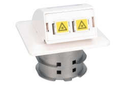 DIGITUS FTTH Glasfaser Unterputz-Wandanschlussdose SC/LC ADA