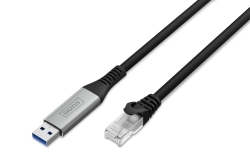 DIGITUS USB 3.2.RJ45 Ethernet Kabel 2 m