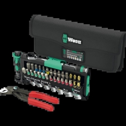 Wera Tool-Check Combi 1 m Tasche u Knipex Cobra Zange,40tei