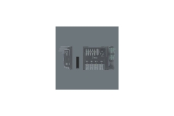 Wera Tool-Check Modular Set Imperial 1, 50-teilig