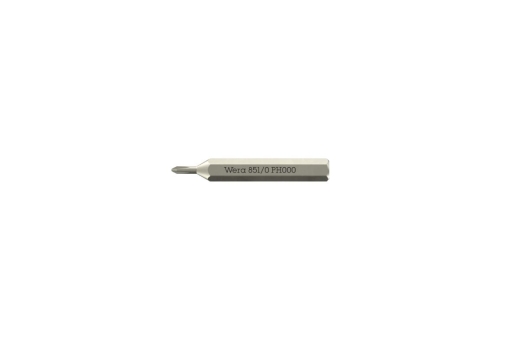 Wera 851 Micro Bits PH 000 x 30mm