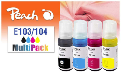 Peach Patrone Epson 103/104 MultiPack bk,c,m,y...